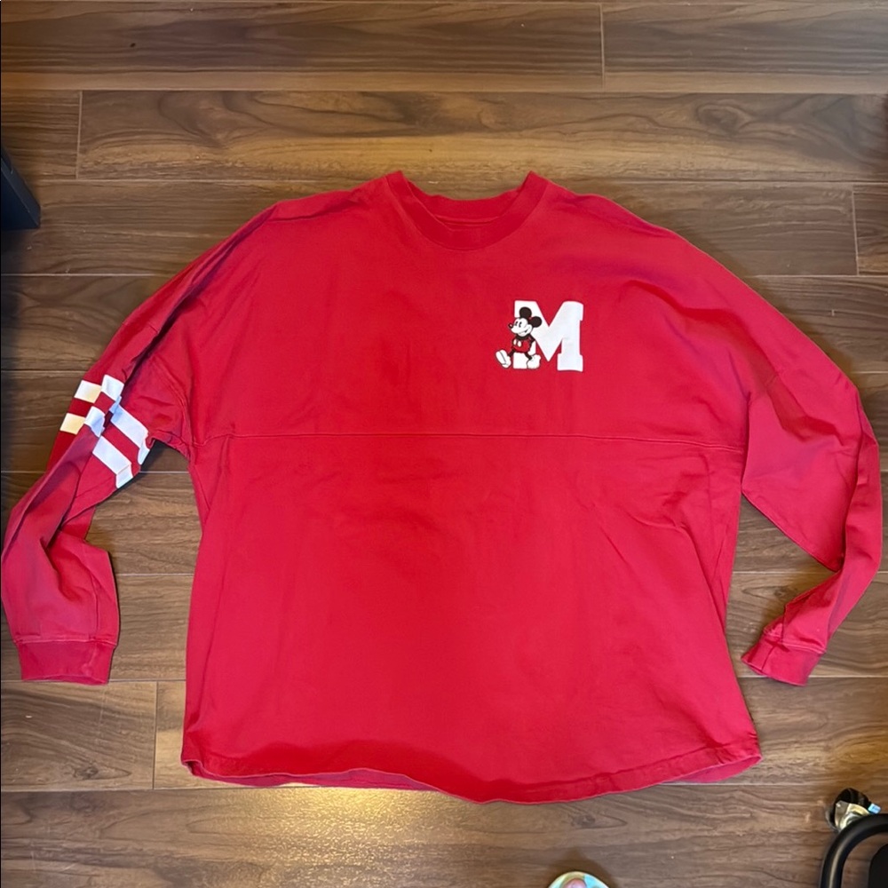 Disney red Mickey Spirit jersey